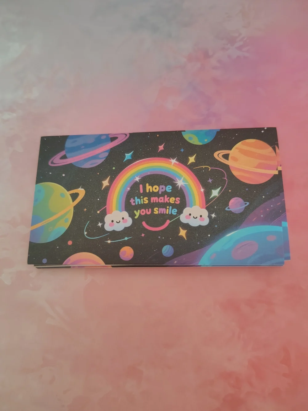 50 Pack Thank You Card Small Business Space 3.54